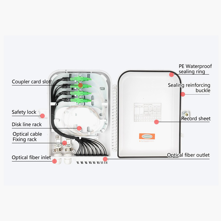 GKC-FDB-16-SA-2 Fiber Optic Distribution Box GKC-FDB-16-SA