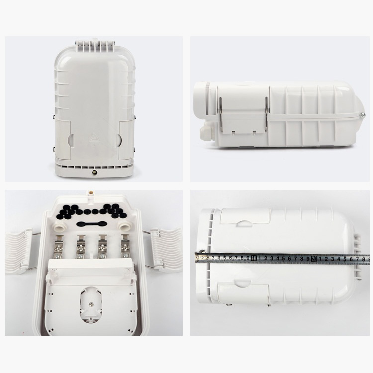 GKC-FDMB-4-16YS-4 Fiber Optic Distribution Box midspan port uncut design GKC-FDMB-4-16YS 4 inlet 16 out