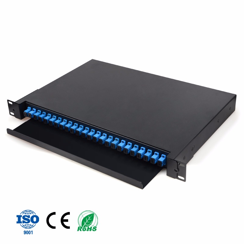GKCB-1U24SC Fiber Optic Patch Panel GKCB-1U