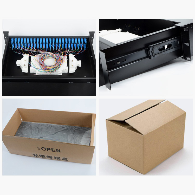 INSIDE Fiber Optic Patch Panel GKCS-2U