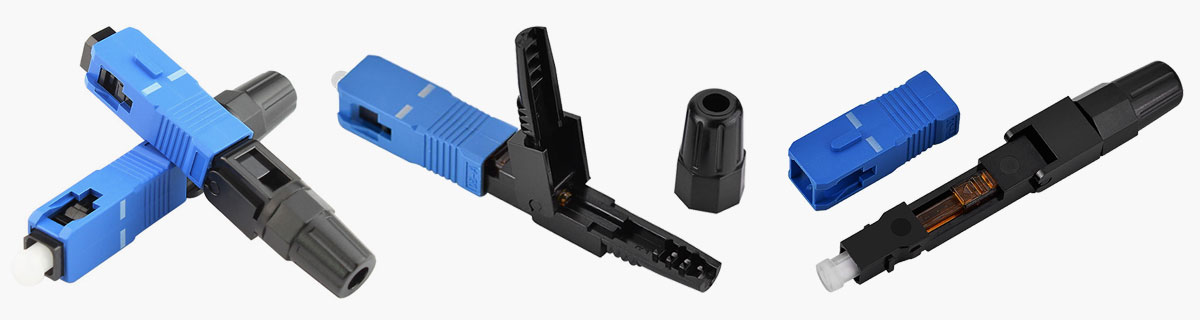 FTTH Fiber Optic SC/UPC Singlemode Fast Connector