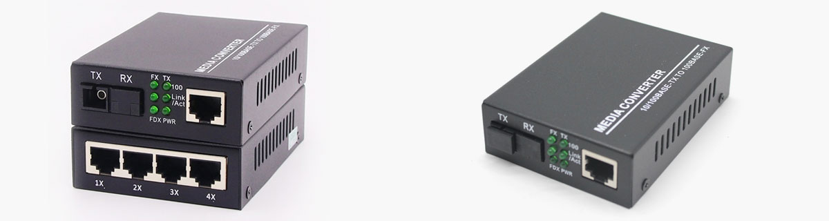 Ethernet to Fiber Converter, Multimode SC, 2km