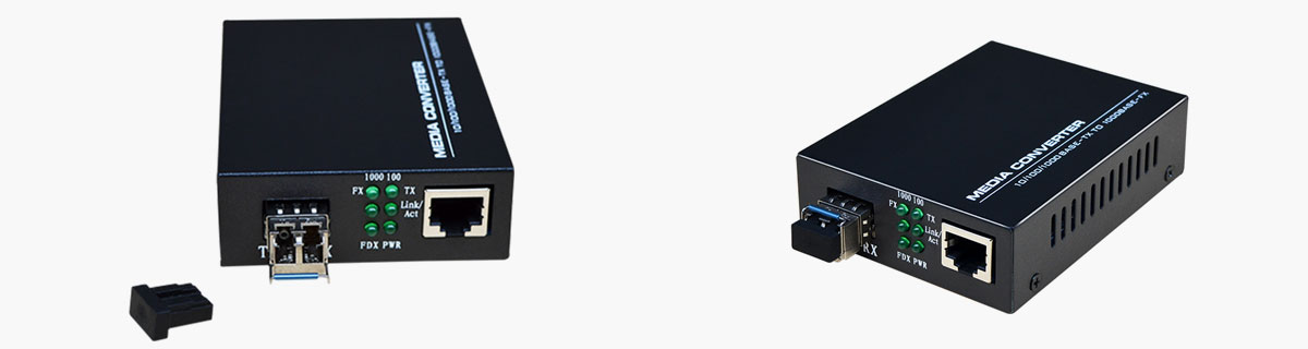 Ethernet to Fiber Converter, SFP